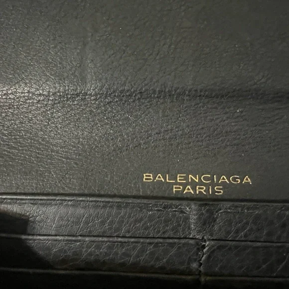 💯 Authentic Balenciaga City Wallet- orange and black animal print - Picture 4 of 5